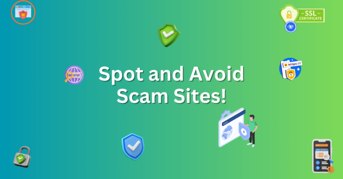 Spot and avoid scam websites