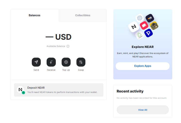Create Near Wallet Step 7